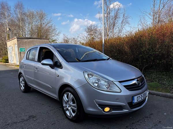 Opel Corsa Hatchback, Petrol, 2007, Silver