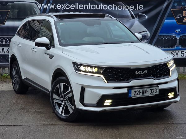Kia Sorento SUV, Petrol Plug-in Hybrid, 2022, White
