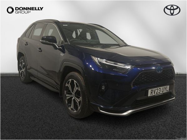 Toyota RAV4 Estate, Petrol Hybrid, 2023, Blue