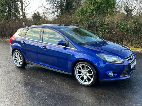 Ford Focus Hatchback, Diesel, 2014, Blue