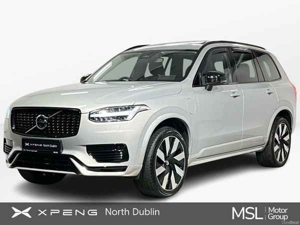 Volvo XC90 SUV, Petrol Plug-in Hybrid, 2023, Silver