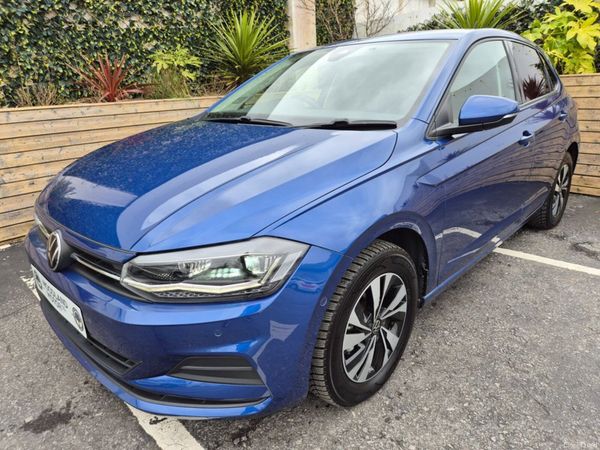 Volkswagen Polo Hatchback, Petrol, 2021, Blue