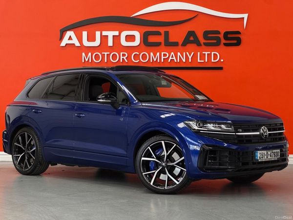 Volkswagen Touareg Estate, Petrol Plug-in Hybrid, 2025, Blue