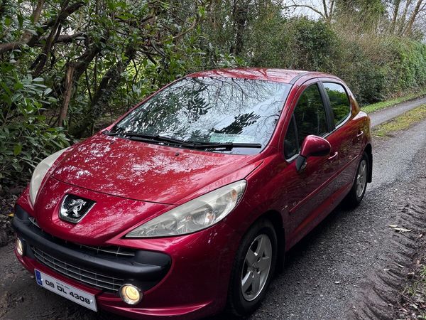 Peugeot 207 Hatchback, Diesel, 2008, Red