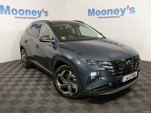 Hyundai Tucson SUV, Petrol Plug-in Hybrid, 2024, Blue