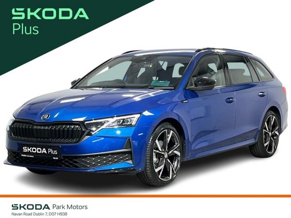 Skoda Octavia Estate, Diesel, 2025, Blue