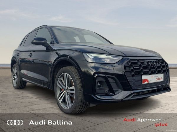 Audi Q5 SUV, Petrol Plug-in Hybrid, 2025, Black