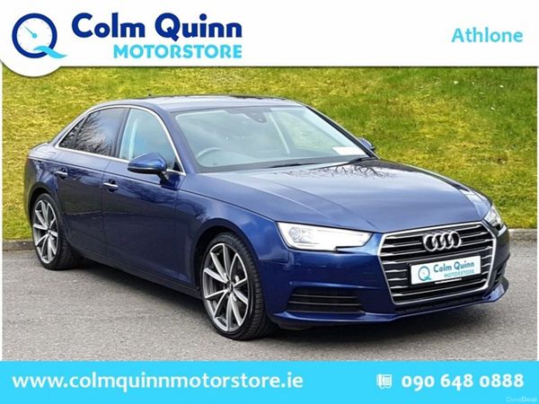 Audi A4 Saloon, Diesel, 2016, Blue