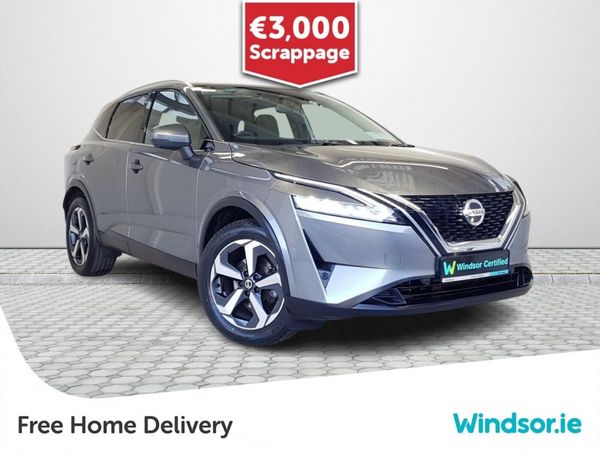 Nissan Qashqai SUV, Petrol, 2023, Grey