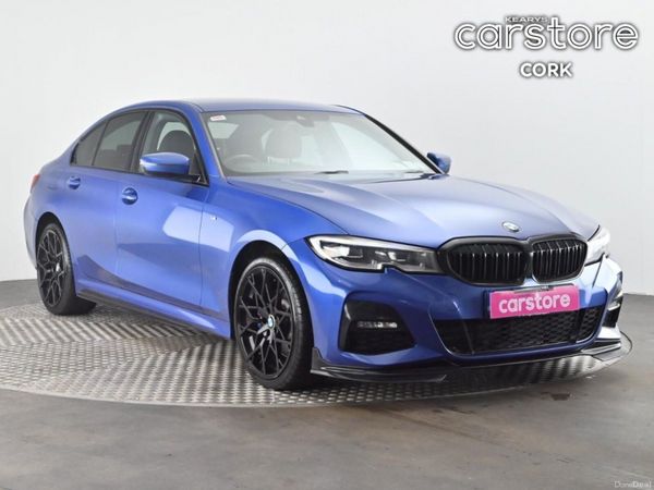 BMW 3-Series Saloon, Petrol Plug-in Hybrid, 2019, Blue