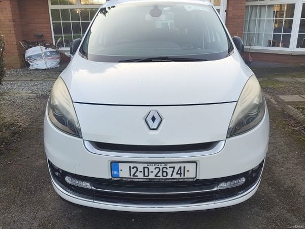 Renault Grand Scenic MPV, Diesel, 2012, White