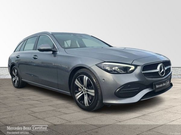 Mercedes-Benz C-Class Estate, Diesel Hybrid, 2023, Grey