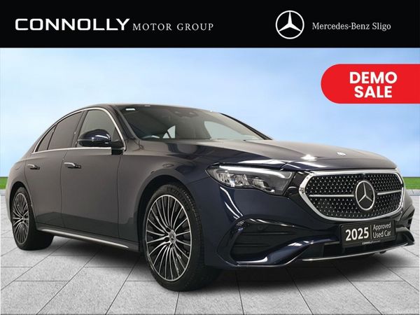Mercedes-Benz E-Class Saloon, Diesel Plug-in Hybrid, 2025, Blue
