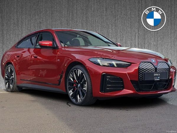 BMW i4 Hatchback, Electric, 2026, Red