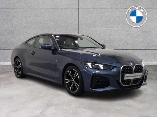 BMW 4-Series Coupe, Petrol, 2025, Blue