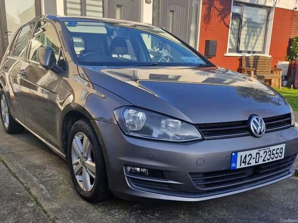 Volkswagen Golf Hatchback, Diesel, 2014, Grey