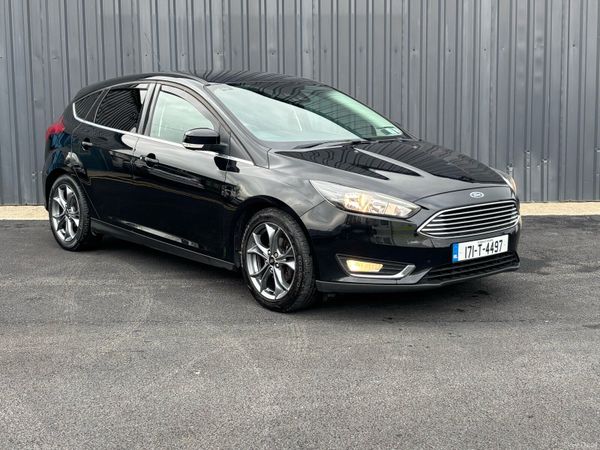 Ford Focus Hatchback, Diesel, 2017, Black