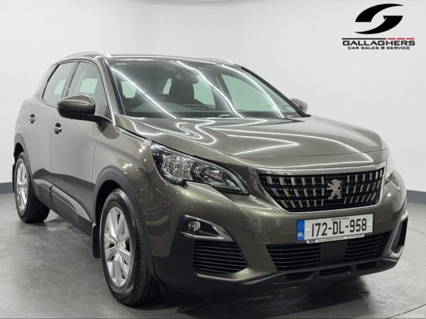 Peugeot 3008 MPV, Diesel, 2017, Green