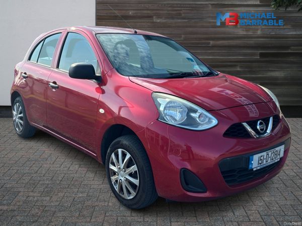 Nissan Micra Hatchback, Petrol, 2015, Red