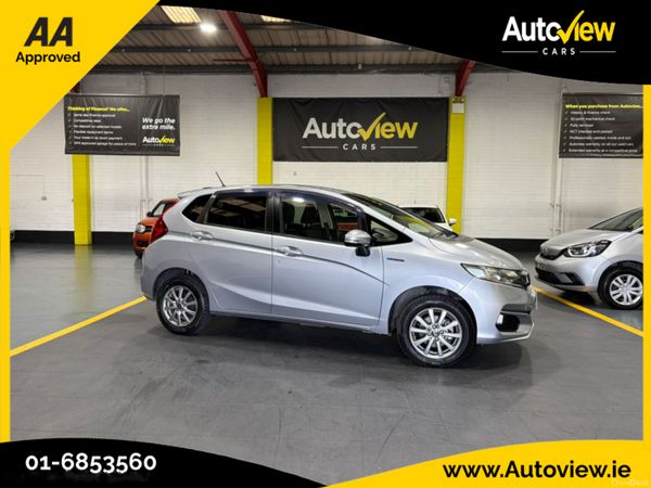 Honda Fit Hatchback, Petrol Hybrid, 2019, Silver