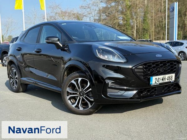 Ford Puma SUV, Petrol Hybrid, 2024, Black