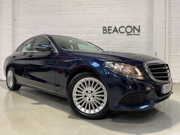 Mercedes-Benz C-Class Saloon, Diesel, 2017, Blue