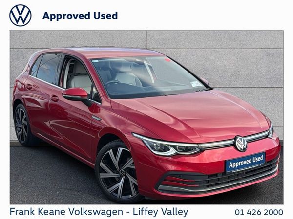 Volkswagen Golf Hatchback, Petrol, 2023, Red