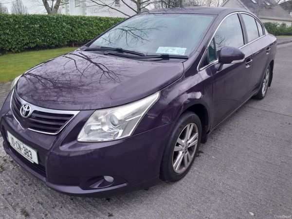 Toyota Avensis Saloon, Petrol, 2010, Blue