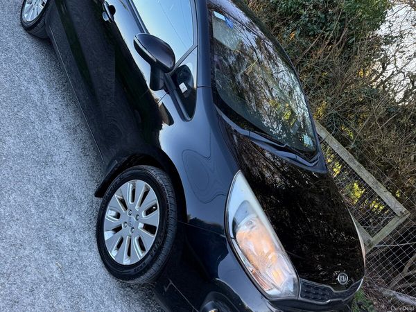 Kia Rio Hatchback, Petrol, 2012, Black