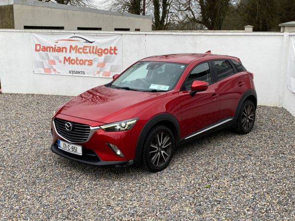 Mazda CX-3 SUV, Diesel, 2017, Red