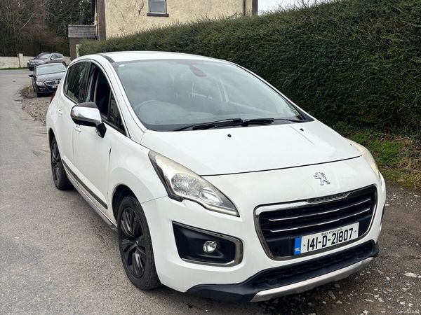 Peugeot 3008 SUV, Diesel, 2014, White