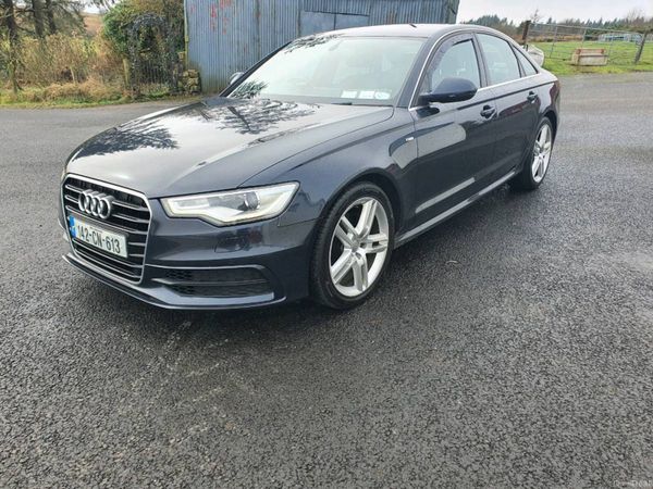 Audi A6 Saloon, Diesel, 2014, Blue