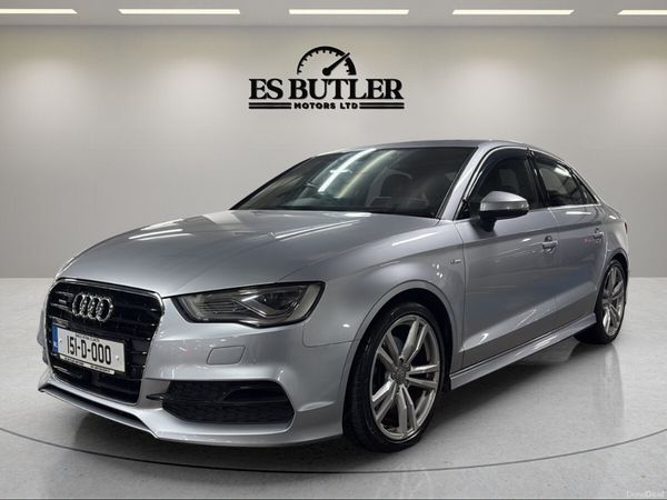 Audi A3 Saloon, Petrol, 2015, Silver