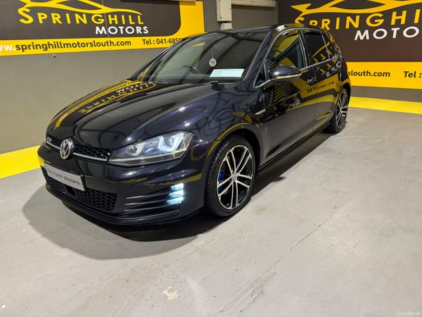 Volkswagen Golf Hatchback, Diesel, 2016, Black