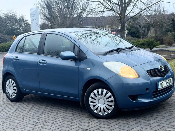 Toyota Yaris Hatchback, Petrol, 2007, Blue