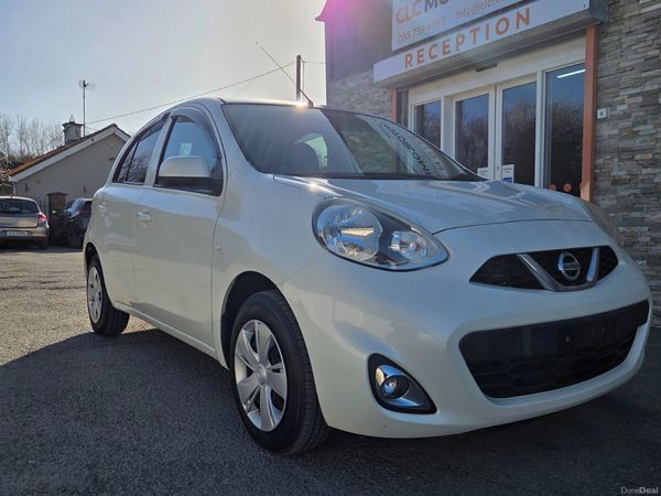 Nissan March Hatchback, Petrol, 2017, White