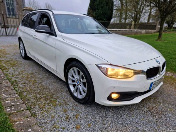 BMW 3-Series Estate, Diesel, 2017, White