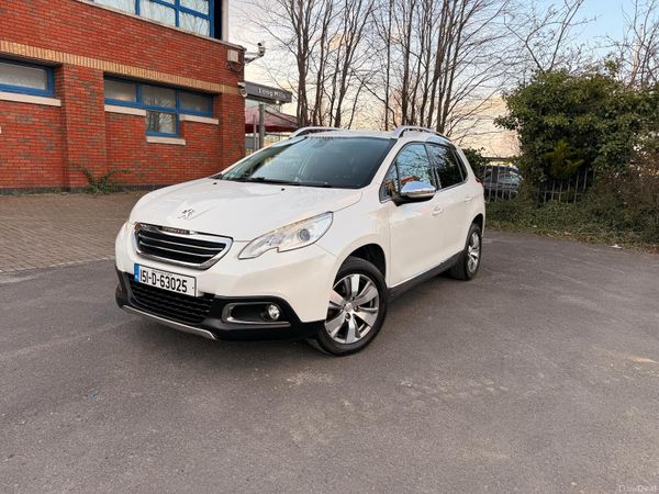 Peugeot 2008 MPV, Petrol, 2015, White