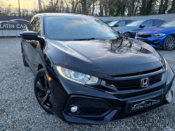 Honda Civic Hatchback, Diesel, 2018, Black