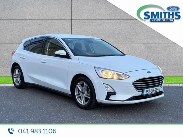Ford Focus Hatchback, Petrol, 2018, White