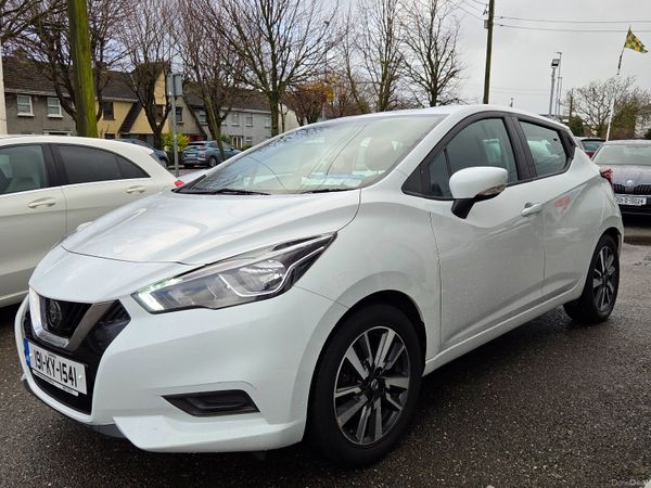 Nissan Micra Hatchback, Petrol, 2019, White
