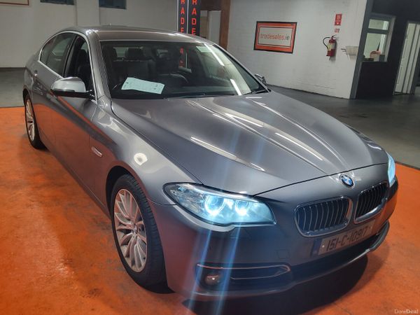 BMW 5-Series Saloon, Diesel, 2015, Grey