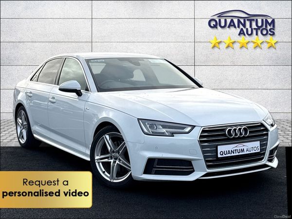Audi A4 Saloon, Diesel, 2017, White