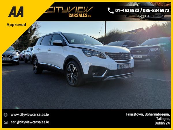 Peugeot 5008 MPV, Petrol, 2019, White