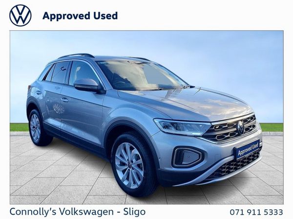 Volkswagen T-Roc SUV, Petrol, 2023, Silver