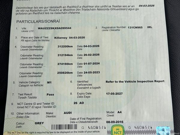 Audi A4 Saloon, Diesel, 2013, Grey