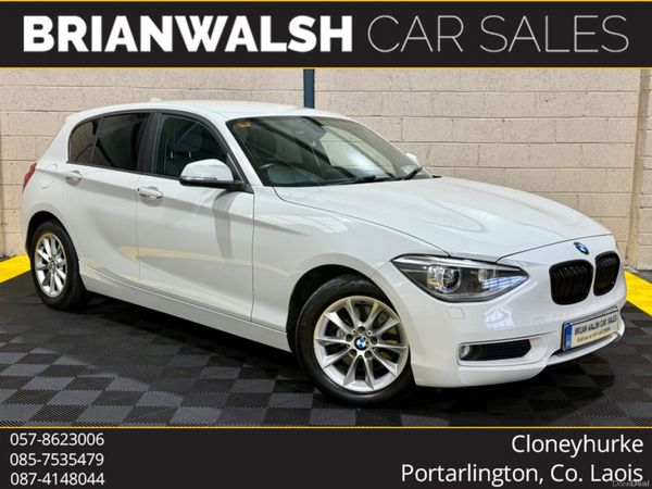 BMW 1-Series Hatchback, Petrol, 2014, White