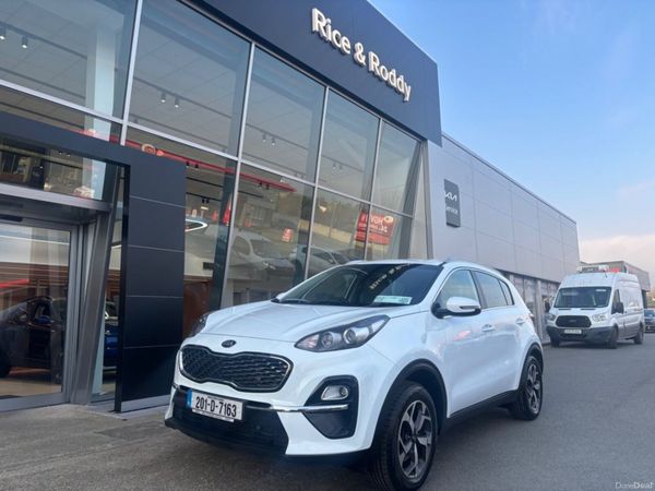Kia Sportage MPV, Diesel, 2020, White