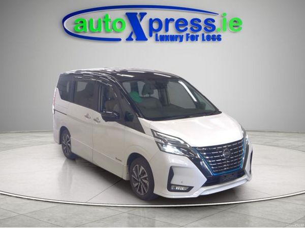 Nissan Serena MPV, Petrol Hybrid, 2020, White