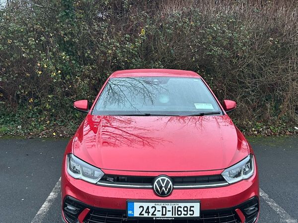 Volkswagen Polo Hatchback, Petrol, 2024, Red
